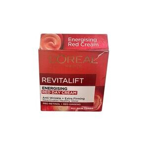 Loreal Revitalift Energising Red Day Cream 50 Ml Anti-Wrinkles + Extra Firming